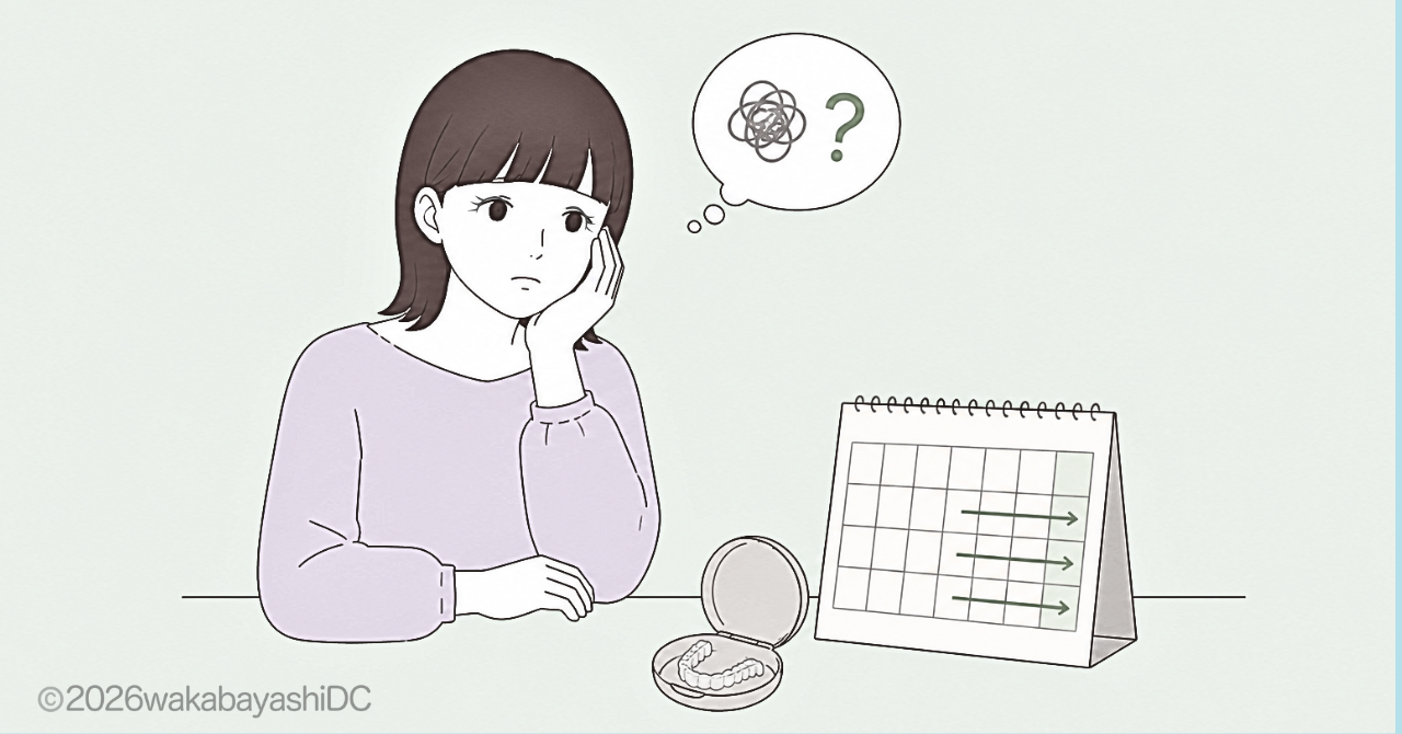 インビザライン 終わらない