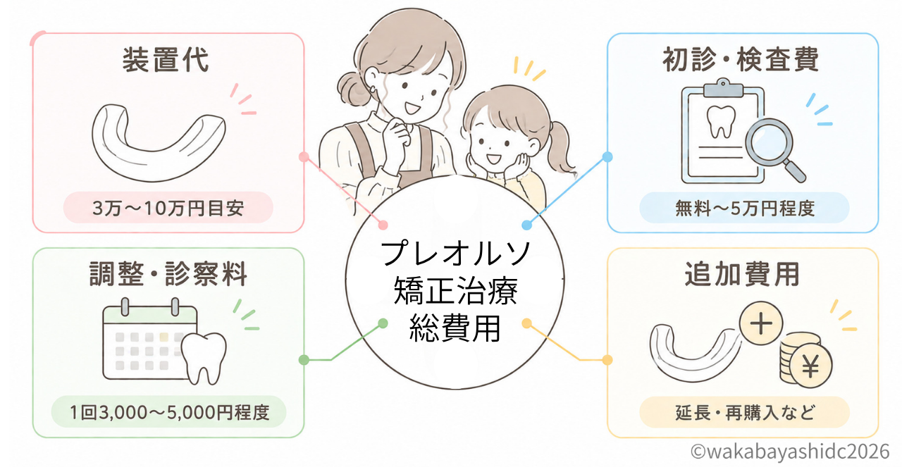 プレオルソの費用